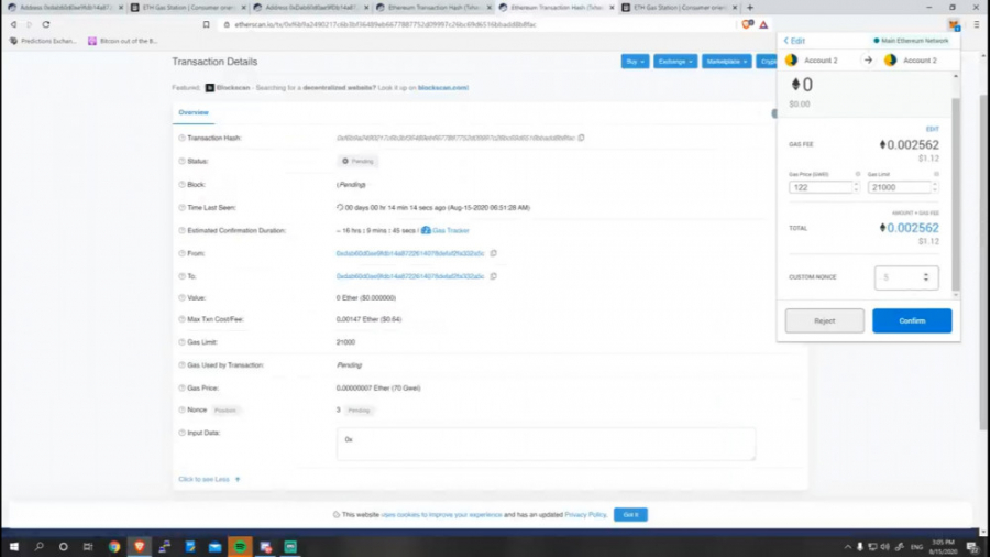 رفع , خطای , انجام , تراکنش , اتریوم , مقدماتی , گاهی , انتقال , توکن , شبکه , مشکلاتی , همراه , ویدیو , روشهایی , توان , خطاها , توضیح , منبع: , کانال , Boxmining , 2020

www , runchain
