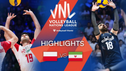 ایران 2-3 لهستان | خلاصه بازی | 1/4 نهایی لیگ ملت های والیبال 2022