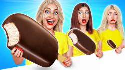 چالش فان غذاهای بزرگ و کوچک با...