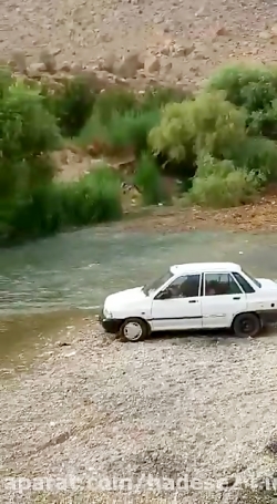 فیلم باورنکردنی از سیل در استهبان فارس فیلم باورنکردنی از سیل در استهبان فارس