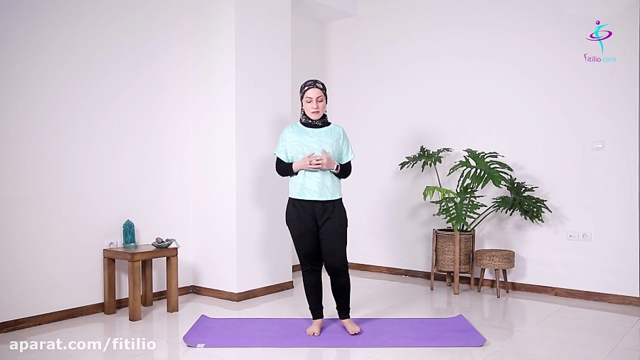 یوگا نیمه پیشرفته برای تقویت عضلات میانی