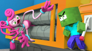 انیمیشن ماین کرافت  بچه زامبی...