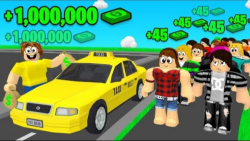 تاکسی در بازی روبلاکس