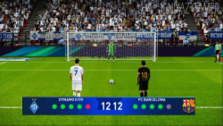 بارسلونا - دیناموکیف - ضربات پنالتی PES 2021