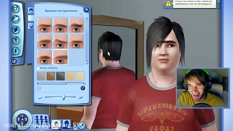 Pewdiepie و بازی sims 3 قسمت اول