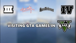 پرواز به همه بازی های GTA در GTA 5