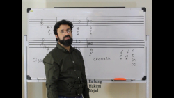 71-آموزش تئوری موسیقی همراه با فرهنگ حکیمی نژاد- فواصل نامطبوع دیاتونیک