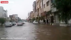 فیلم هولناک از سیل در زاهدان فیلم هولناک از سیل در زاهدان