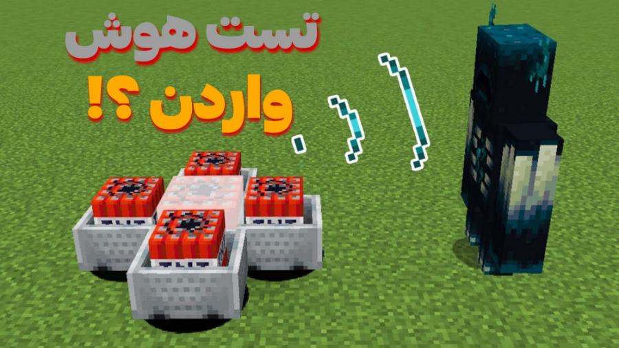 تست هوش واردن در ماینکرفت ؟!!...
