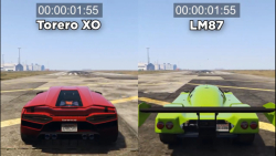 GTA 5 ONLINE - TORERO XO VS LM87 (که در DLC شرکت های جنایی سریع ترین است-)