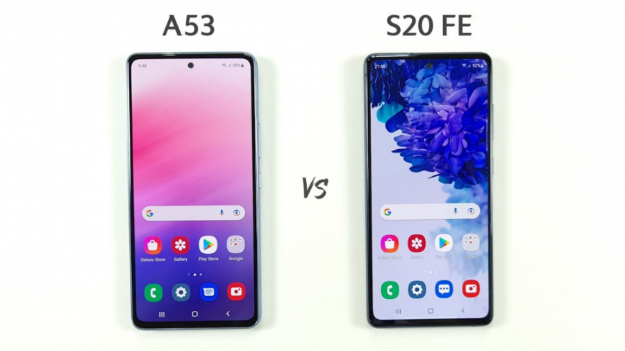 مقایسه سرعت و دوربین Galaxy A53 و Galaxy S20 FE