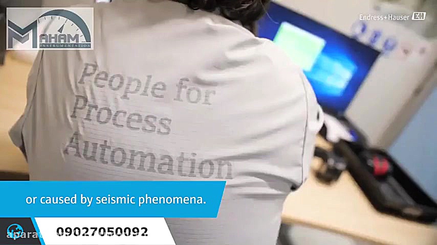 تست لرزش و ضربه همراه تاثیرات آب و هوایی در مس فلومتر های اندرس هاوزر فیلم خفن