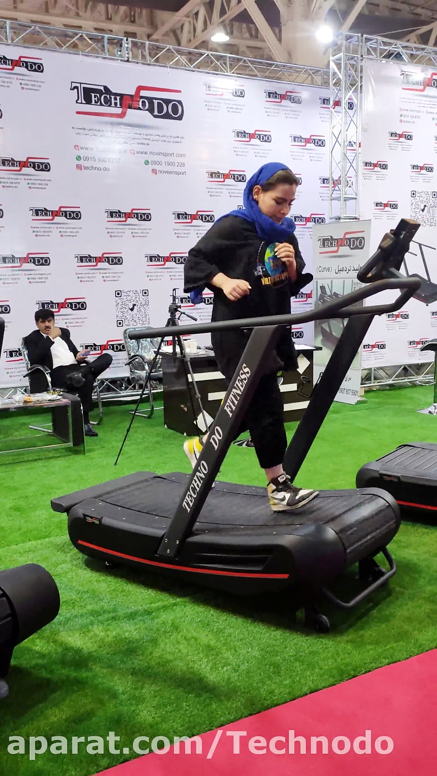 تردمیل مکانیکی تکنو دو مدل V1