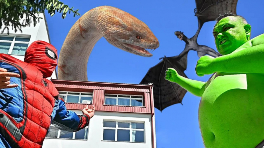 ابرقهرمانان در دنیای واقعی  ها...