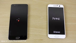مقایسه سرعت OnePlus 3 VS HTC 1...
