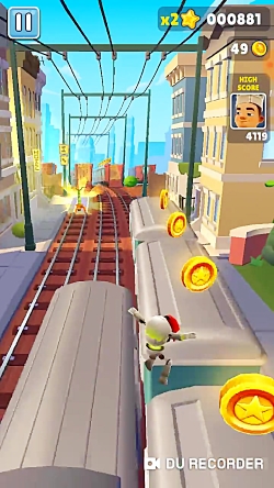 کی با این بازی خاطره داره subway surf