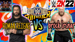 گیم پلی کشتی کج WWE2K22|| رومن...