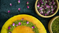 طرز تهیه بسبوسه خامه ای