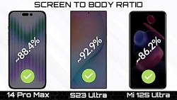 مقایسه آیفون 14Pro max سامسونگ Galaxy S23 Ultra شیائومی 12S