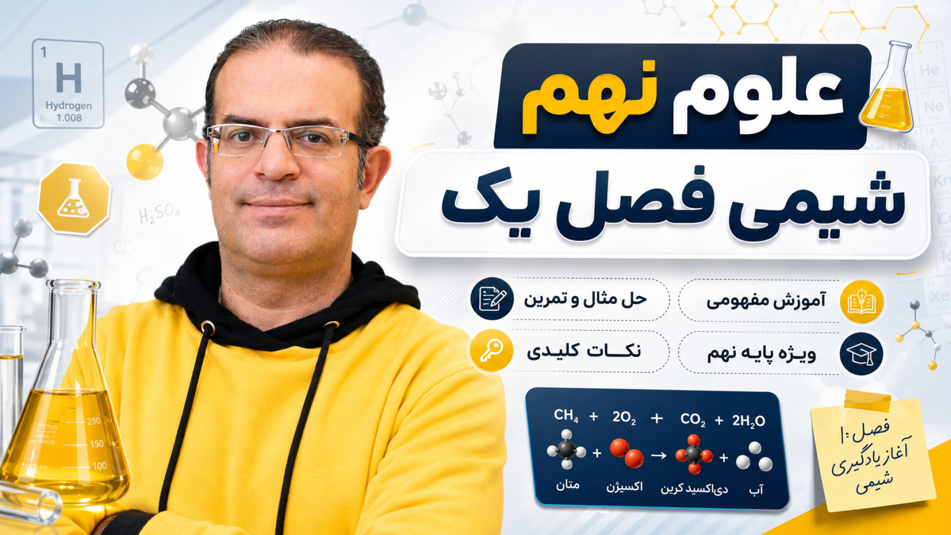 علوم نهم شیمی فصل یک گروه اول