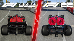 مقایسه گرافیک و جزئیات بازی F1 2021 و F1 2022