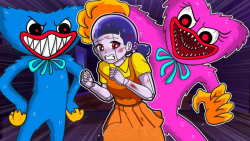 انیمیشن ترکیبی اسکوید گیم  هاگ...