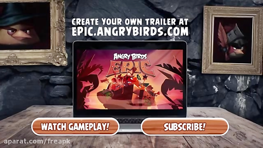 بازی پرندگان خشمگین حماسه اندروید - Angry Birds Epic