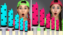 چالش خنده دار جدید  چالش غذا خ...