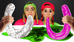 چالش خنده دار جدید  چالش غذا خ...