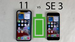 مقایسه باتری iPhone SE 3 و iPhone 11