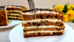 طرز تهیه کیک گردویی خوشمزه خانگی :: کیک خانگی