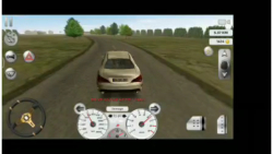 گیم پلی بازی real driving 3D . ماشین بازی واقعی