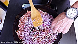 بهترین همبرگر مرغ کبابی مطلق