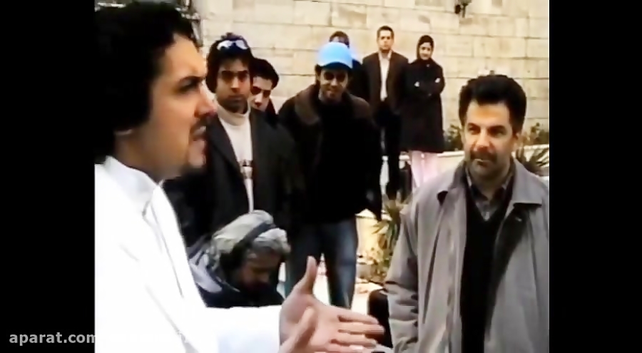 حسام نواب صفوی در پشت صحنه فیلم سینمایی عروس فــراری زمان216ثانیه