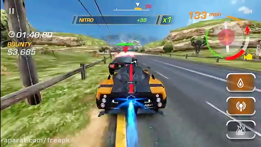 بازی ماشین سواری جنون سرعت - Need for Speedtrade; Hot Pursuit