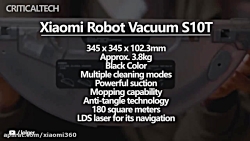 جارو برقی رباتیک شیائومی مدل Xiaomi Vacuum Mi S10T