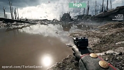 مقایسه گرافیکی Battlefield 1 - قسمت 2 - تورلان گیم