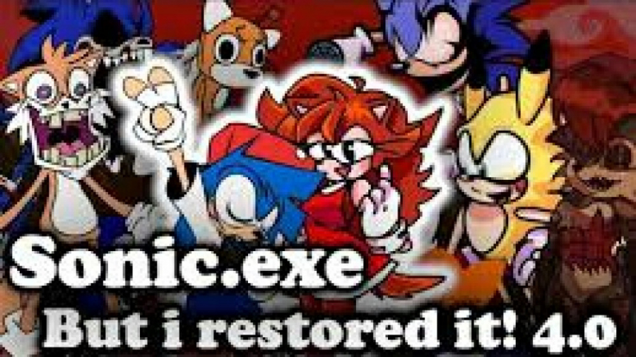 FNF Vs Sonic.exe But I Restored It 4.0 BIG UPDATE - Mods Hard Encore