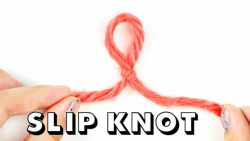 روش صحیح  گره زدن در قلاب بافی/ slip knot/ دوره کامل قلاب بافی/ درس دوم
