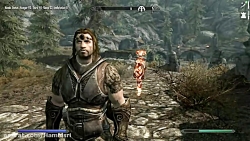 گیم پلی ضبط شده توسط خودم از Skyrimبه همراه مد، مقبره1