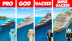 رقاب ساخت کشتی تفریحی بین پرو گاد هکر و سوپر هکر