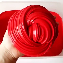 اسلایم قرمز آدامسی