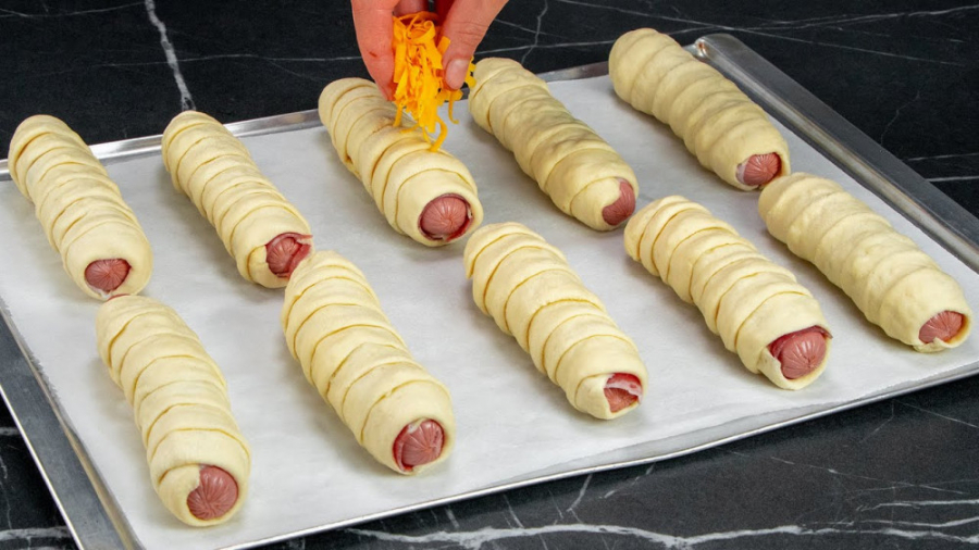 طرز تهیه رولت هات داگ خوشمزه :: آموزش آشپزی