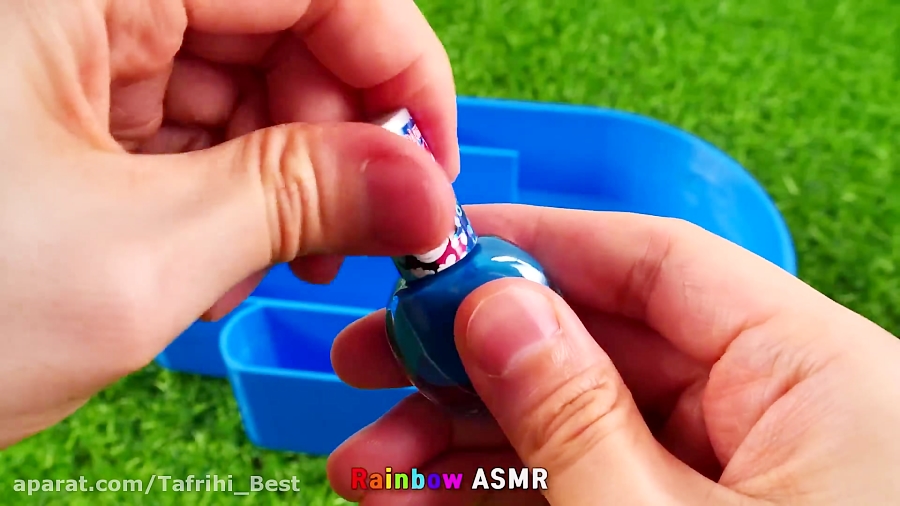 فیلم کودکانه جدید | دست های رنگین کمان ناخن | بازی کودکانه جدید