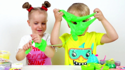 داستان گبی و الکس | چالش خمیر...