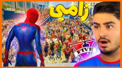 جنگ زامبی ها با مرد عنکبوتی در...