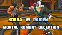 نبرد رایدن و کبرا - Mortal Kombat Deception