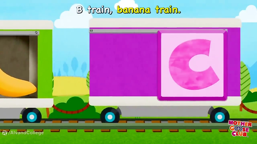 Alphabet Train Food Train