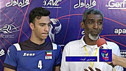 مصاحبه سرمربی و بازیکن کویت پس...