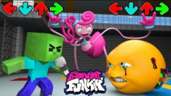 انیمیشن ماین کرافت  نارنجی مزا...